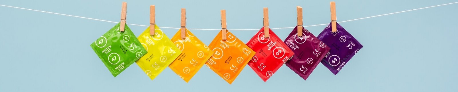 7 Mister Boy prezervatif çamaşır ipinde