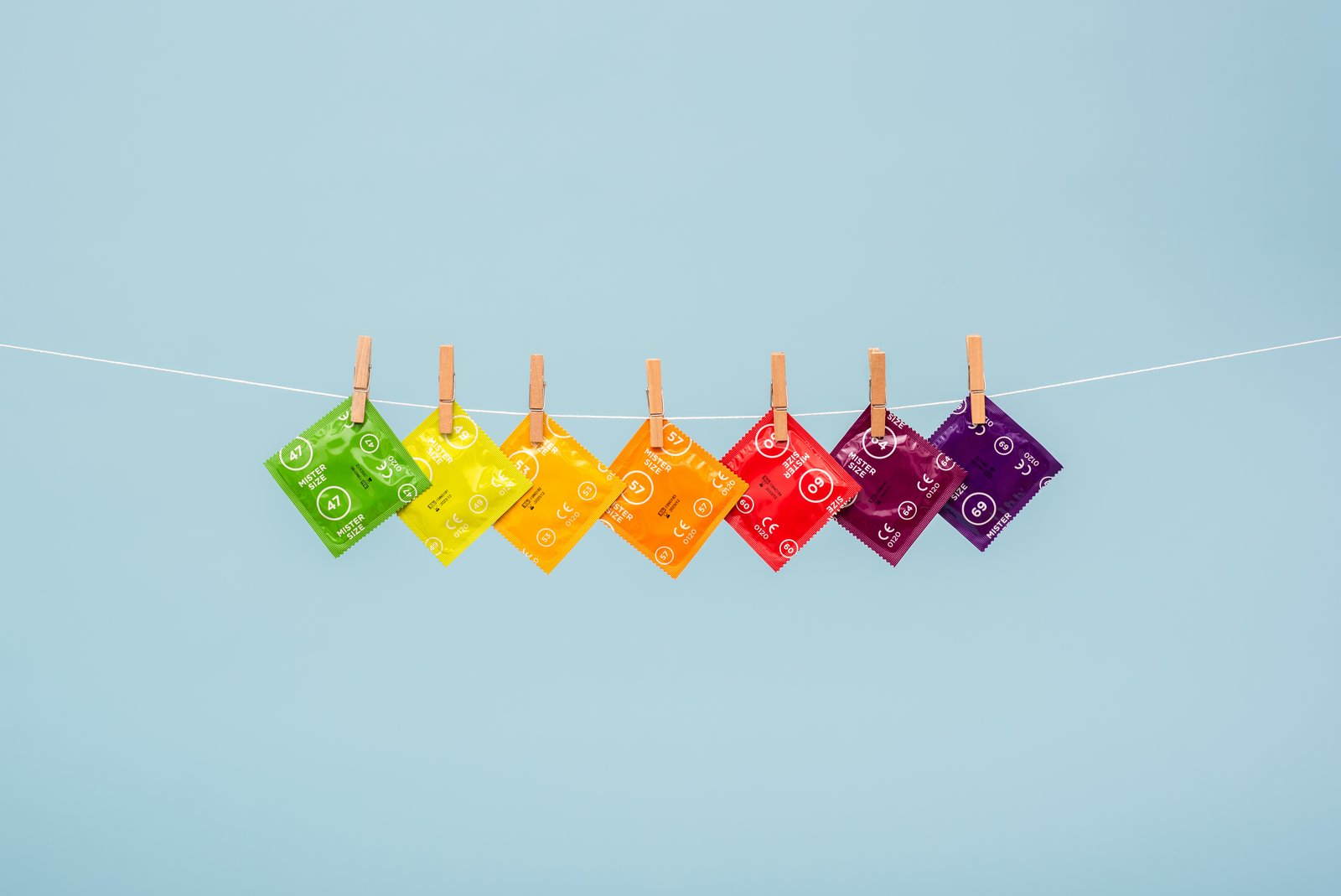 Mister Size'dan 7 farklı boyutta prezervatif çamaşır ipinde