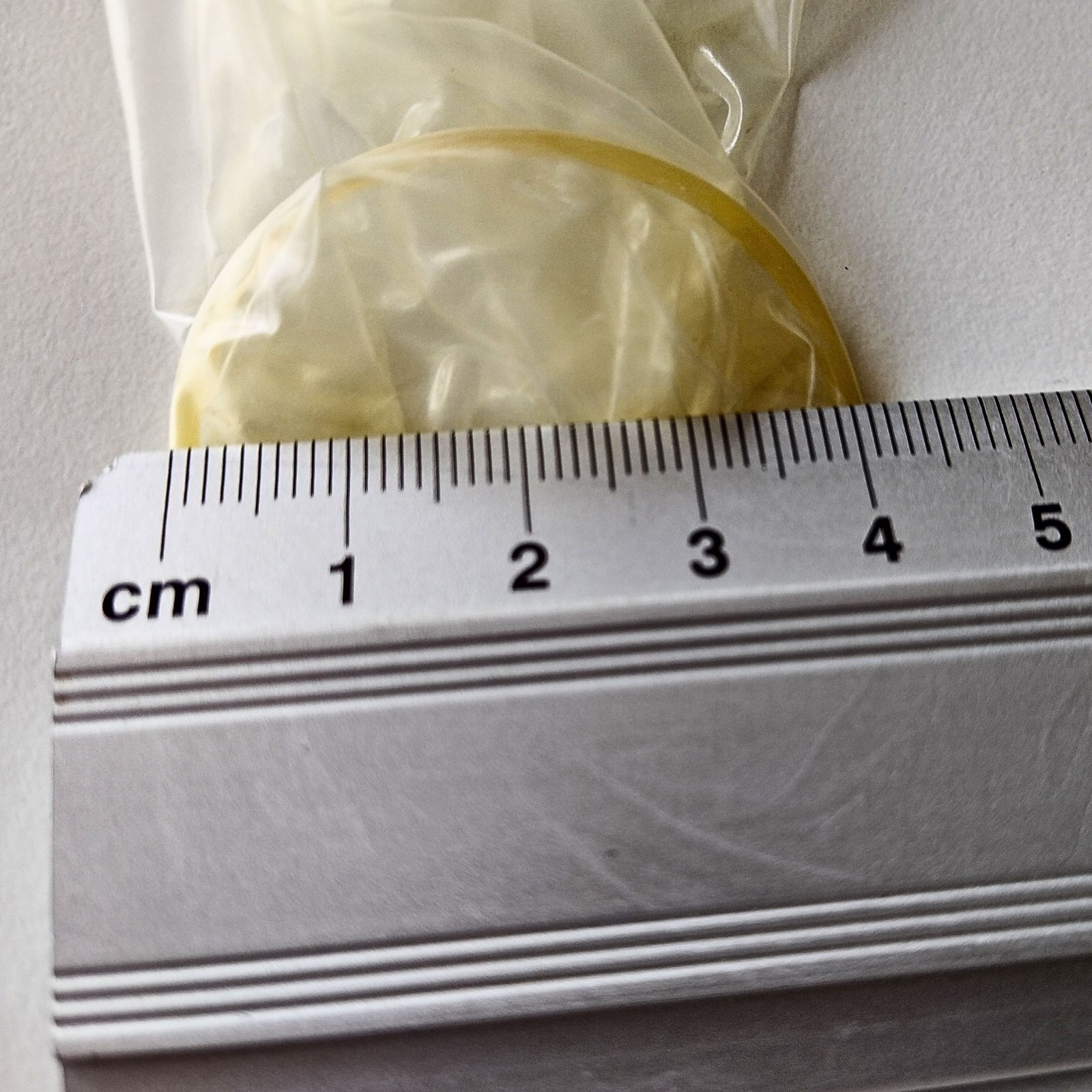 Prezervatif çapının ölçülmesi